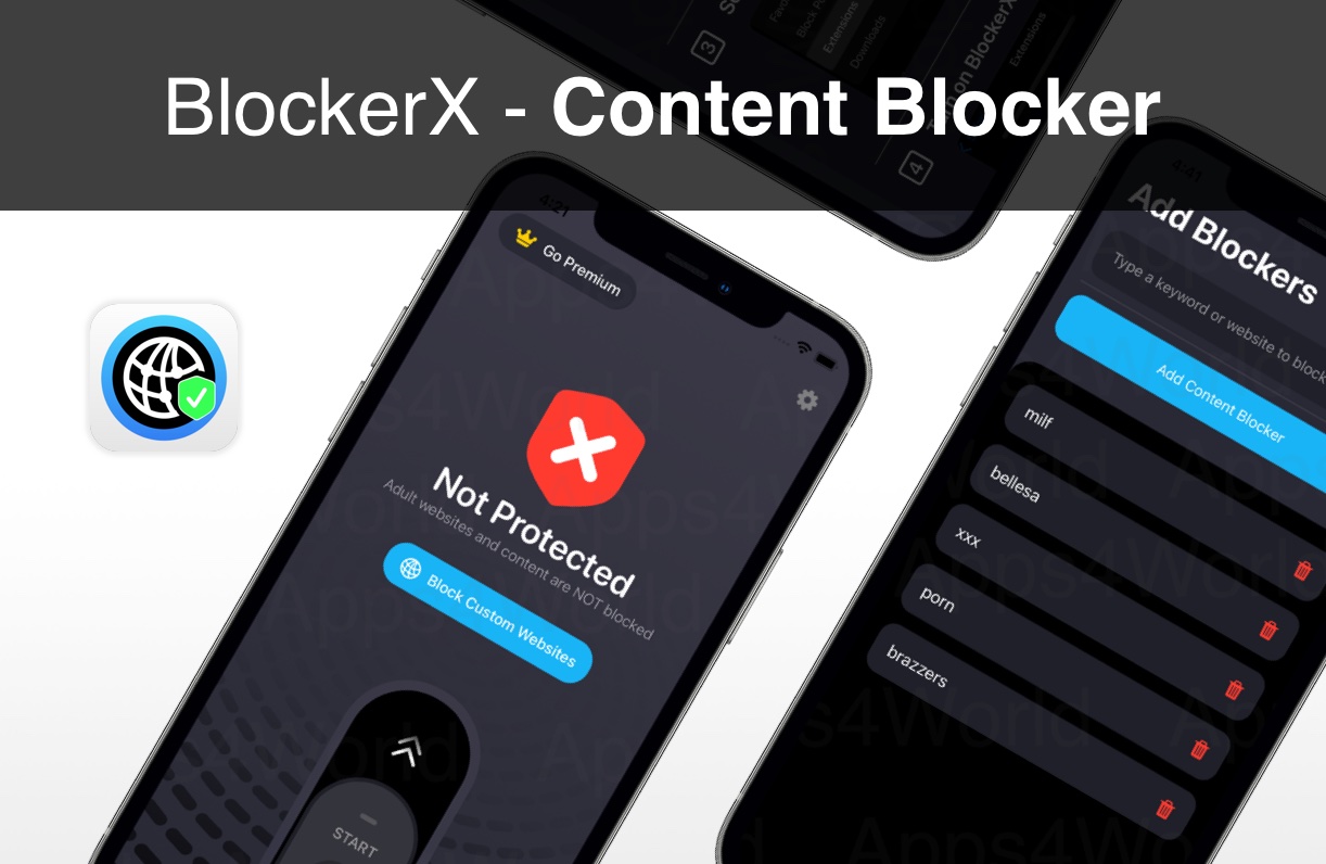 Blocker X iOS app template